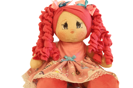 Muñecas elaboradas en tela